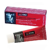 Erekciónövelő, pénisz és vagina izgató krém EroPharm, spanyol szerető Spanische Liebescreme